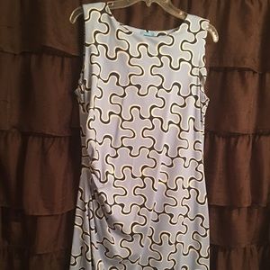 J McLaughlin Puzzle Print Dress